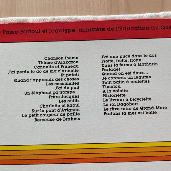 3For$20/Passe-Partout volume 4 - Vinyl vintage - Picture 3 of 5